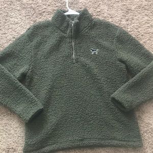 VS pink Sherpa pullover